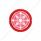 9 LED Mini Bullet Light Insert - Red LED/Red Lens (Bulk)