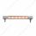 6 LED Stainless Steel Tube Light - Amber LED