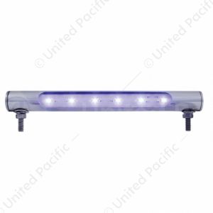 6 LED Stainless Steel Tube Light - Blue LED