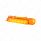 6 LED Competition Series Exterior Visor Light For 1996-2024 Volvo VNL-Amber LED/Amber Lens