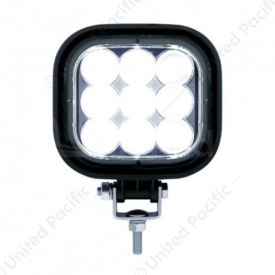 9 High Power LED Square Work Light - Flood Light