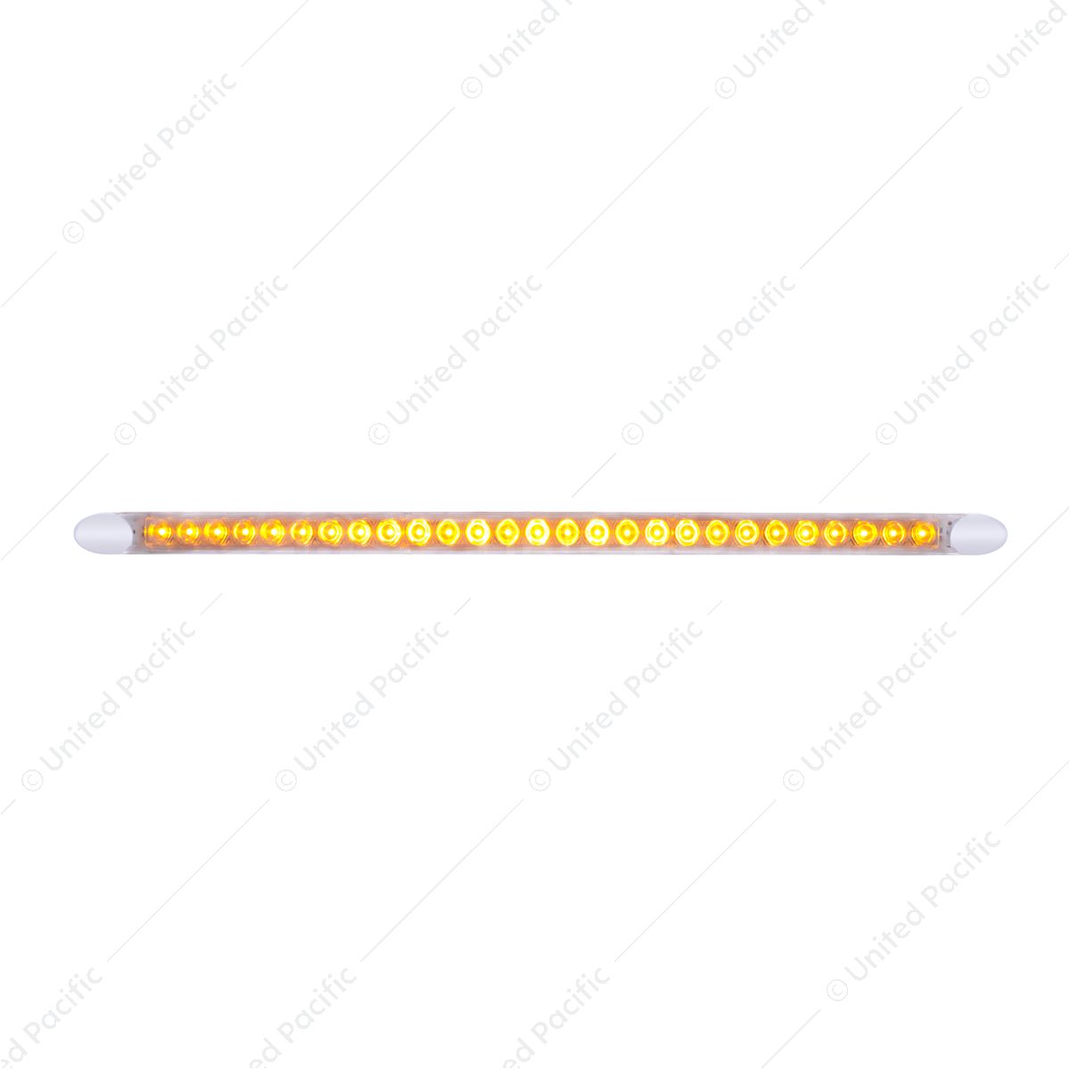 27 High Power LED 21 3/4" Auxiliary/Utility Light Bar - Amber LED/Clear Lens (Bulk)