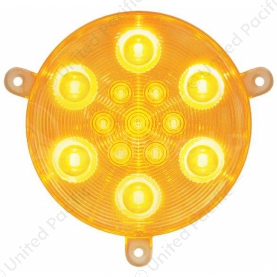 13 Amber LED Daytime Running Light For 2005-2010 Freightliner Century - Clear Lens