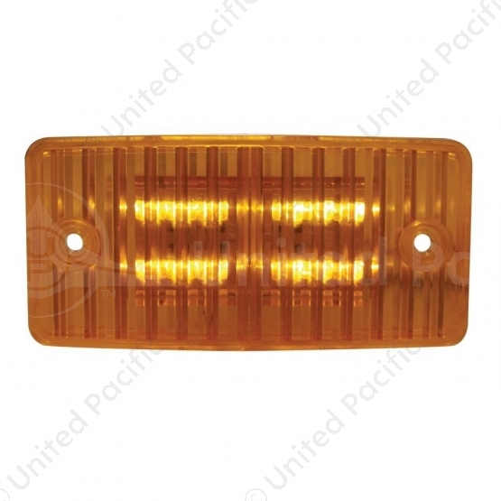 12 LED Cab Light For Freightliner Century (1996-2011) And Columbia (2001-2017) - Amber LED/Amber Len