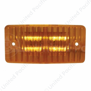 12 LED Cab Light For Freightliner Century (1996-2011) And Columbia (2001-2017) - Amber LED/Amber Len