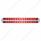 Dual 14 LED 12" Light Bars (Stop, Turn & Tail) - Red LED/Red Lens