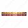 Dual 14 LED 12" Light Bars - Amber & Red LED/Amber & Red Lens