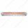 Dual 14 LED 12" Light Bars - Red & White LED/Clear Lens