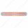 Dual 14 LED 12" Light Bars (Stop, Turn & Tail) - Red LED/Chrome Lens
