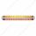 Dual 19 LED 12" Reflector Light Bars - Amber & Red LED/Amber & Red Lens