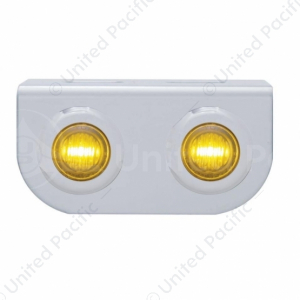 Stainless Light Bracket With 2X 3 LED 3/4" Mini Lights