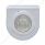 Stainless Light Bracket With 3 LED 3/4" Mini Light - Red LED/Clear Lens