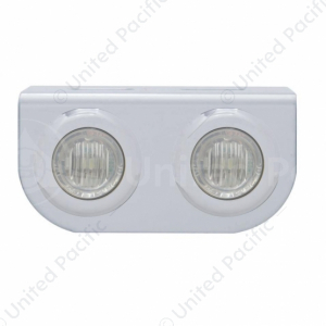 Stainless Light Bracket With 2X 3 LED 3/4" Mini Lights