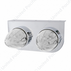 Stainless Light Bracket With 2X 19 LED Watermelon Lights