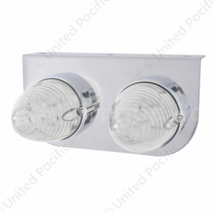 Stainless Light Bracket With 2X 19 LED Beehive Lights
