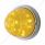 17 LED Dual Function Watermelon Flush Mount Kit - Amber LED/Amber Lens