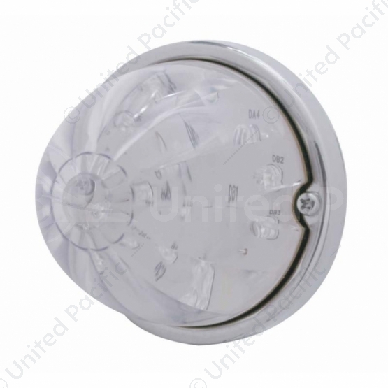 17 LED Watermelon Flush Mount Kit - Red LED/Clear Lens