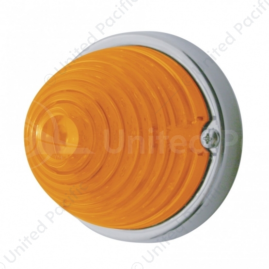 17 LED Beehive Flush Mount Kit - Amber LED/Amber Lens