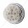 17 LED Watermelon Clear Reflector Flush Mount Kit - Amber LED/Clear Lens