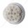 17 LED Watermelon Clear Reflector Flush Mount Kit - Red LED/Clear Lens