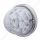 17 LED Reflector Watermelon Flush Mount Kit - Amber LED/Clear Lens