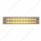 12-3/4" Stainless Light Bracket With 2X 19 LED 12" Light Bars - Amber LED/Amber Lens