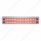 12-3/4" Stainless Light Bracket With 2X 19 LED 12" Light Bars - Red LED/Red Lens