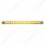 19 LED 12" Reflector Turn Signal Light Bar With Bezel - Amber LED/Amber Lens
