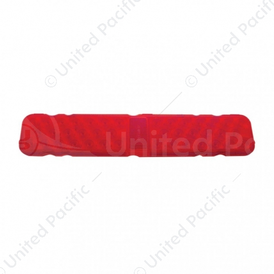 40 LED Rectangular Light (Stop, Turn & Tail) - Red LED/Red Lens
