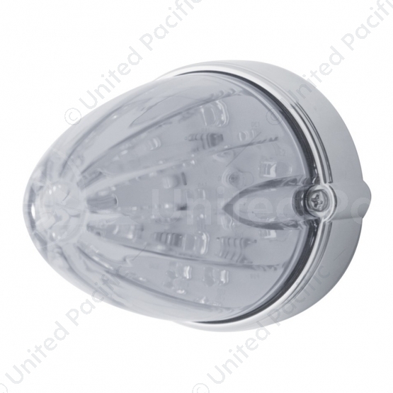 19 LED Watermelon Grakon 1000 Flush Mount Kit - Amber LED/Clear Lens