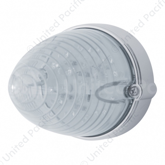 19 LED Beehive Grakon 1000 Flush Mount Kit - Amber LED/Clear Lens
