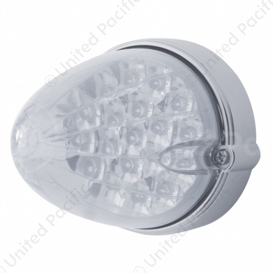 19 LED Reflector Grakon 1000 Flush Mount Kit - Amber LED/Clear Lens