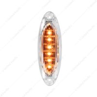 6 LED Cab Light For 2008-2017 Freightliner Cascadia-Clear Lens