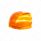 5 LED Dual Function Guide 682-C Headlight Turn Signal Light - Amber LED/Amber Lens