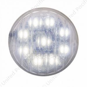 9 LED 2" Auxiliary/Utility Light - White LED/Clear Lens (Bulk)