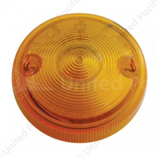 15 LED 3" Single Face Light Only - Amber LED/Amber Lens