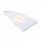9 LED Competition Series Fender Light For 2007-2017 Kenworth T660 (Passenger) -Amber LED/Clear Lens