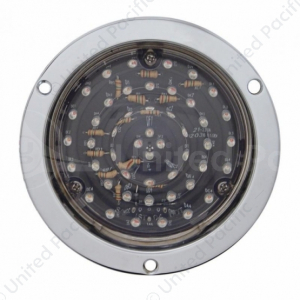 40 LED 4" Round Flange Mount Deep-Dish Light (Stop, Turn & Tail)