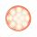 12 LED 4" Round Reflector Light (Stop, Turn & Tail) - Red LED/Clear Lens