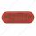 12 LED 6" Oval Reflector Light (Stop, Turn & Tail) - Red LED/Red Lens