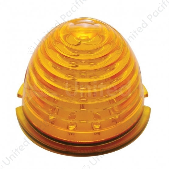 17 LED Beehive Cab Light - Amber LED/Amber Lens