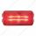 6 LED Rectangular Light (Clearance/Marker) - Red LED/Red Lens