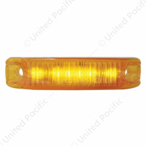 6 LED Rectangular Streamline Light (Clearance/Marker)