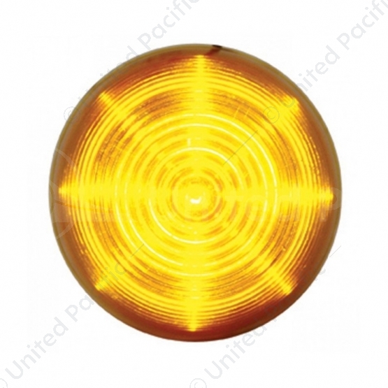 13 LED 2.5" Round Beehive Light (Clearance/Marker) - Amber LED/Amber Lens