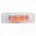 12 LED Rectangular Light (Clearance/Marker) - Red LED/Clear Lens