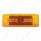 16 LED Rectangular Light (Clearance/Marker) With Reflex Lens - Amber LED/Amber Lens