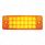21 LED Reflector Rectangular Light (Clearance/Marker) - Amber LED/Amber Lens