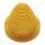 13 LED Beehive Truck-Lite Style Cab Light - Amber LED/Amber Lens (Bulk)