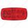 14 LED Reflector Rectangular Light (Clearance/Marker) - Red LED/Red Lens