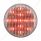 13 LED 2.5" Round Light (Clearance/Marker) - Red LED/Clear Lens (Bulk)